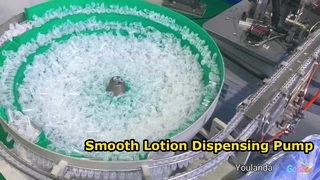 Bơm xử lý nhựa cho chai mỹ phẩm