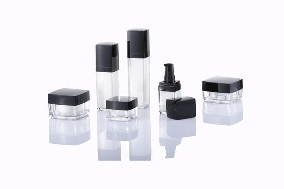 Chick Acrylic Cosmetic Jar Collection And Lotion Pump Bottle Set 5g 15g 30g 50g