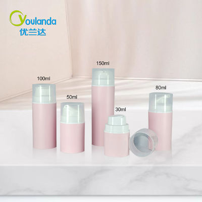 50ml 80ml 150ml chai bơm kem PP với 10 đầu bơm