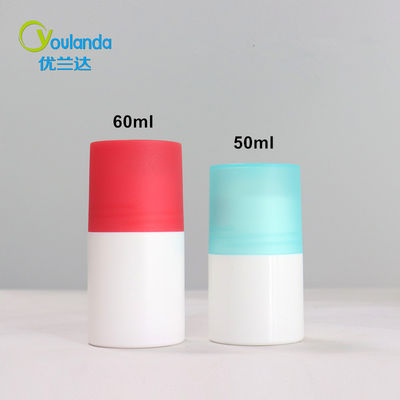 60ml Colorful Roll On Bottle Deodorant Các chai cuộn aromatherapy