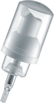 Máy bơm kem nhựa màu trắng 30mm Máy pha xà phòng nhựa cho các sản phẩm làm đẹp và vệ sinh