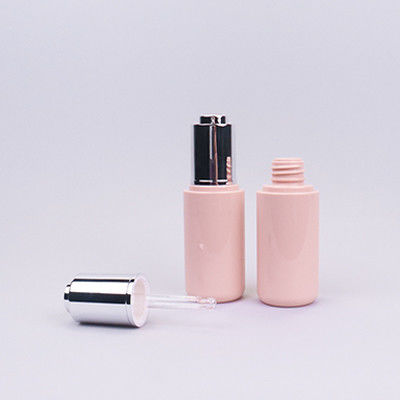 chai giọt PETG trống 60ml chai giọt màu hồng nhỏ với giọt nén