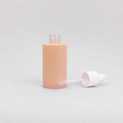 chai nhỏ giọt PETG 60ml đông lạnh với đầu cao su trắng cho huyết thanh khuôn mặt