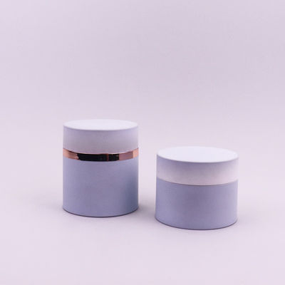 Thùng mỹ phẩm không khí với lớp phủ cao su 30g 50g Vỏ kem mặt bằng nón