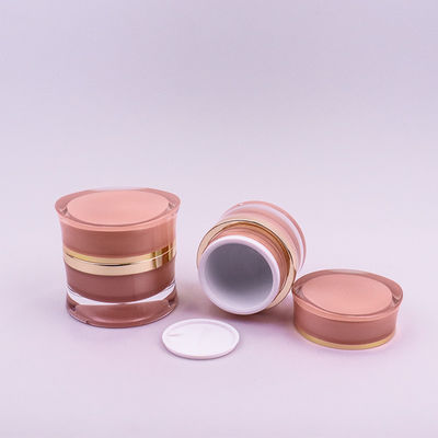 OEM ODM Acrylic Plastic Cream Jar 30g 50g Container mỹ phẩm Acrylic trống