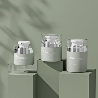 30ml 50ml 100ml bình kem không khí PP không khí PETG kem thẩm mỹ