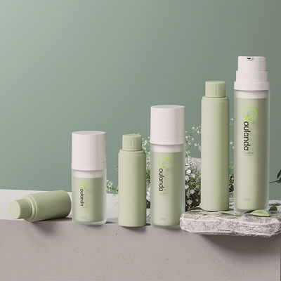 chai không khí Lotion cơ thể PET 50ml chai bơm không khí đặt nhựa tái chế bao bì chăm sóc da