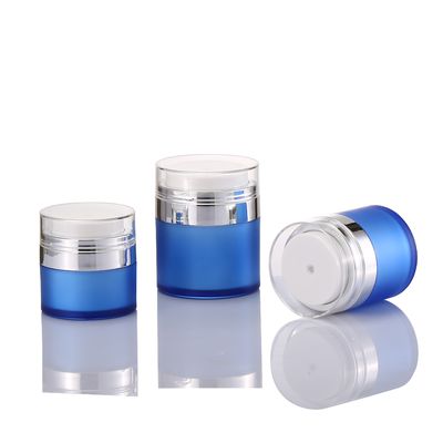 Luxury 15ml 30ml 50ml Double Walled bình không khí rỗng Lotion bình thân thiện với môi trường bình mỹ phẩm bình nhựa