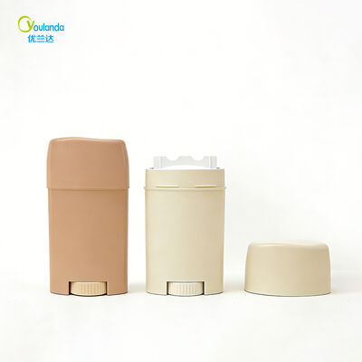 PP Deodorant Stick Container Antiperspirant Plastic Cosmetic Packing ống khử mùi thân thiện với môi trường